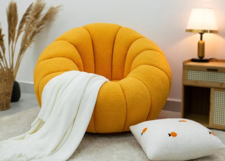 Ghế sofa lười lông cừu