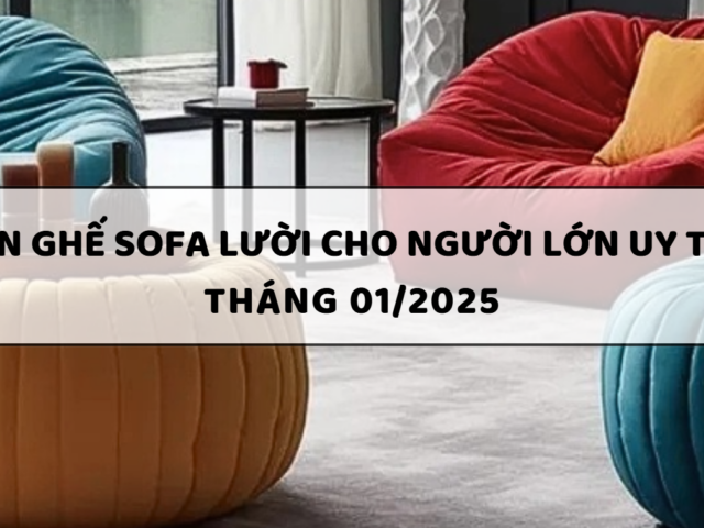 Top 5 địa chỉ bán ghế sofa lười cho người lớn uy tín tại Đồng Nai (Tháng 1/2025)