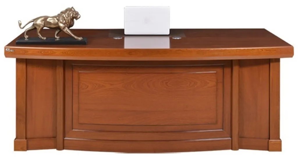 Tekkashop HPBG123 Bàn giám đốc gỗ veneer cao cấp