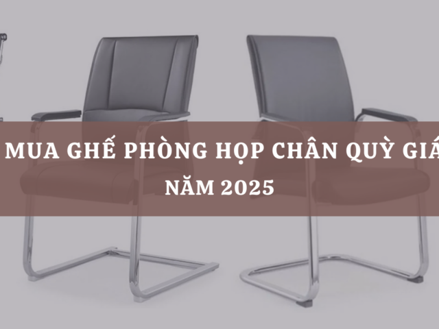 Top 10 Địa chỉ mua ghế phòng họp chân quỳ giá rẻ tại Hà Nội năm 2025
