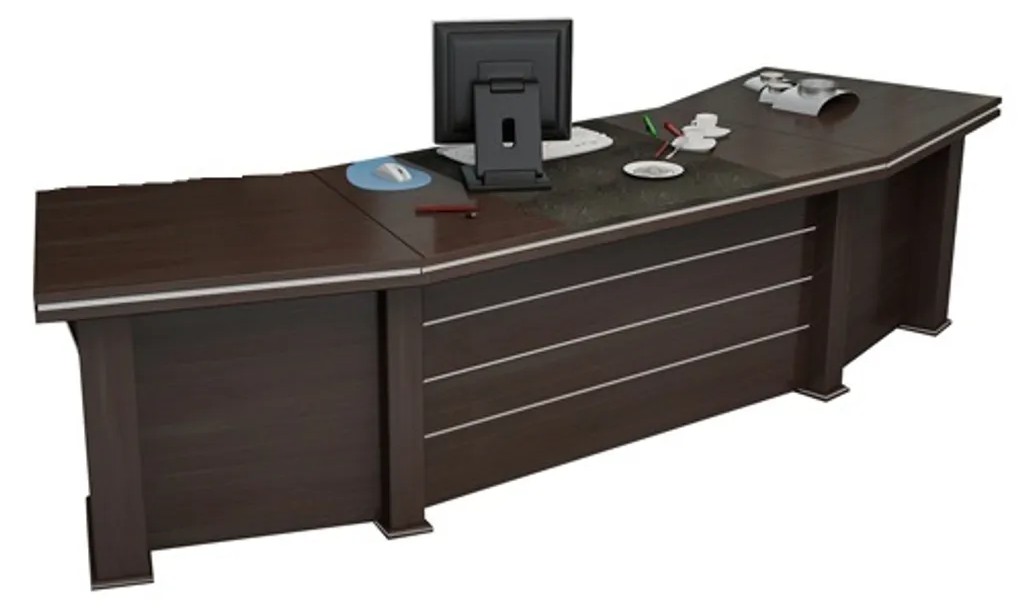 Bàn giám đốc gỗ công nghiệp bền đẹp