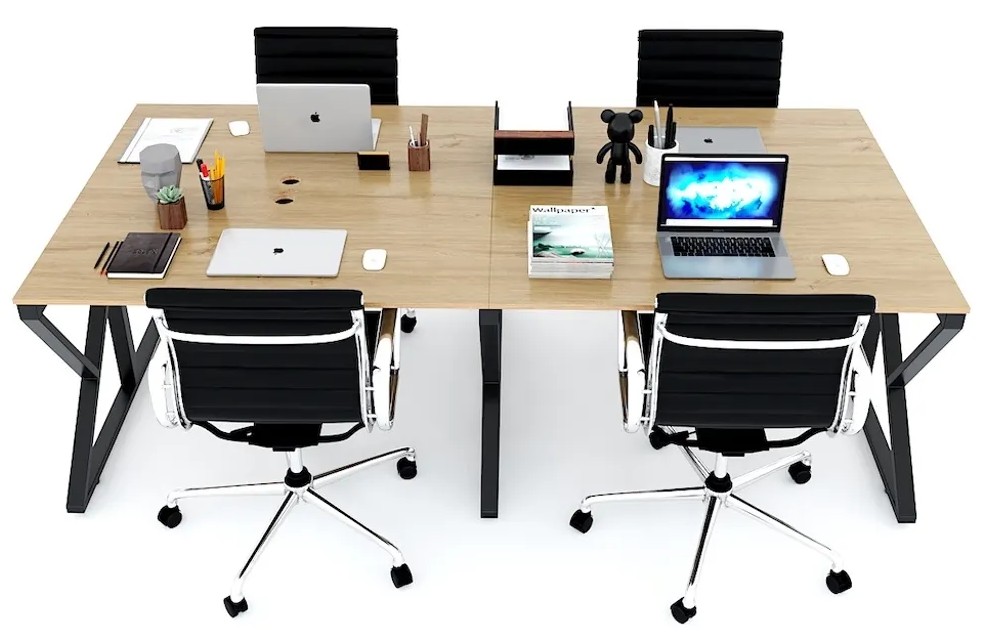 Bàn làm việc nhân viên hiện đại