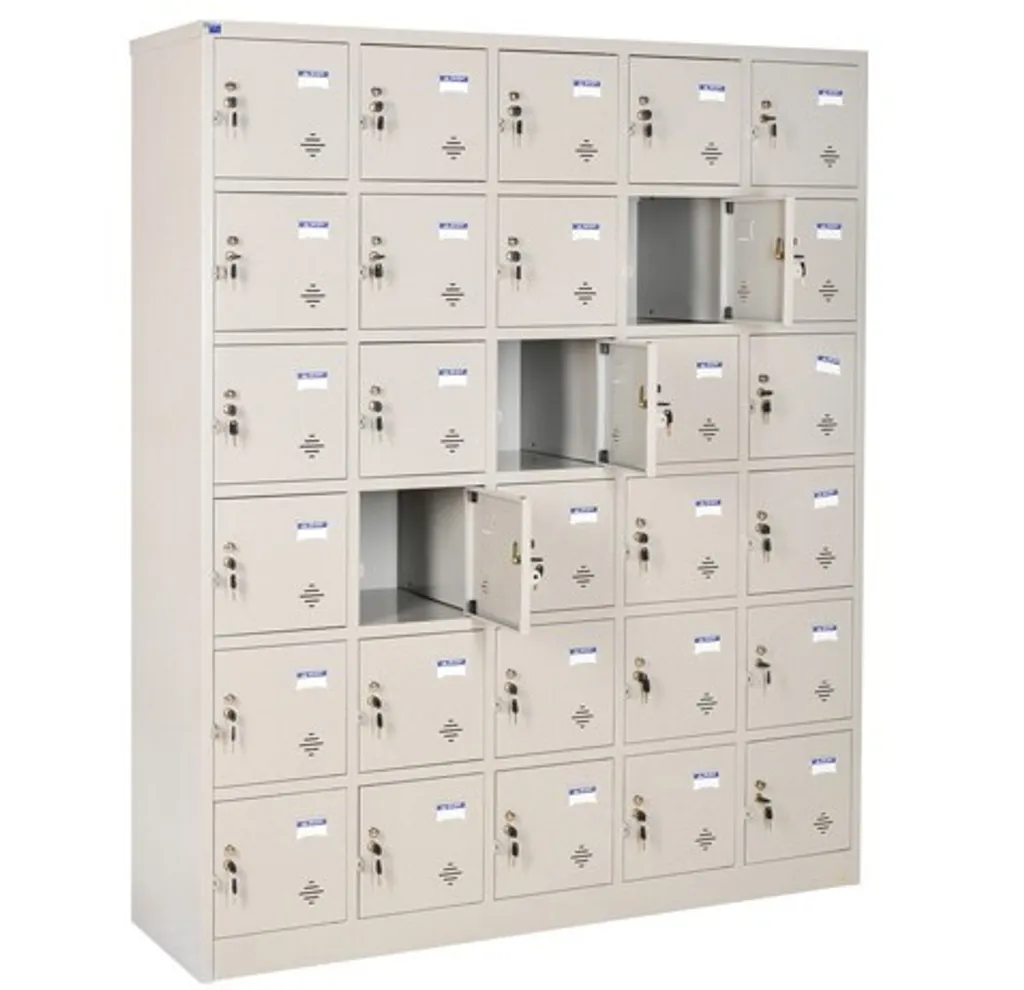 Tủ locker 30 ngăn tối ưu lưu trữ cho doanh nghiệp