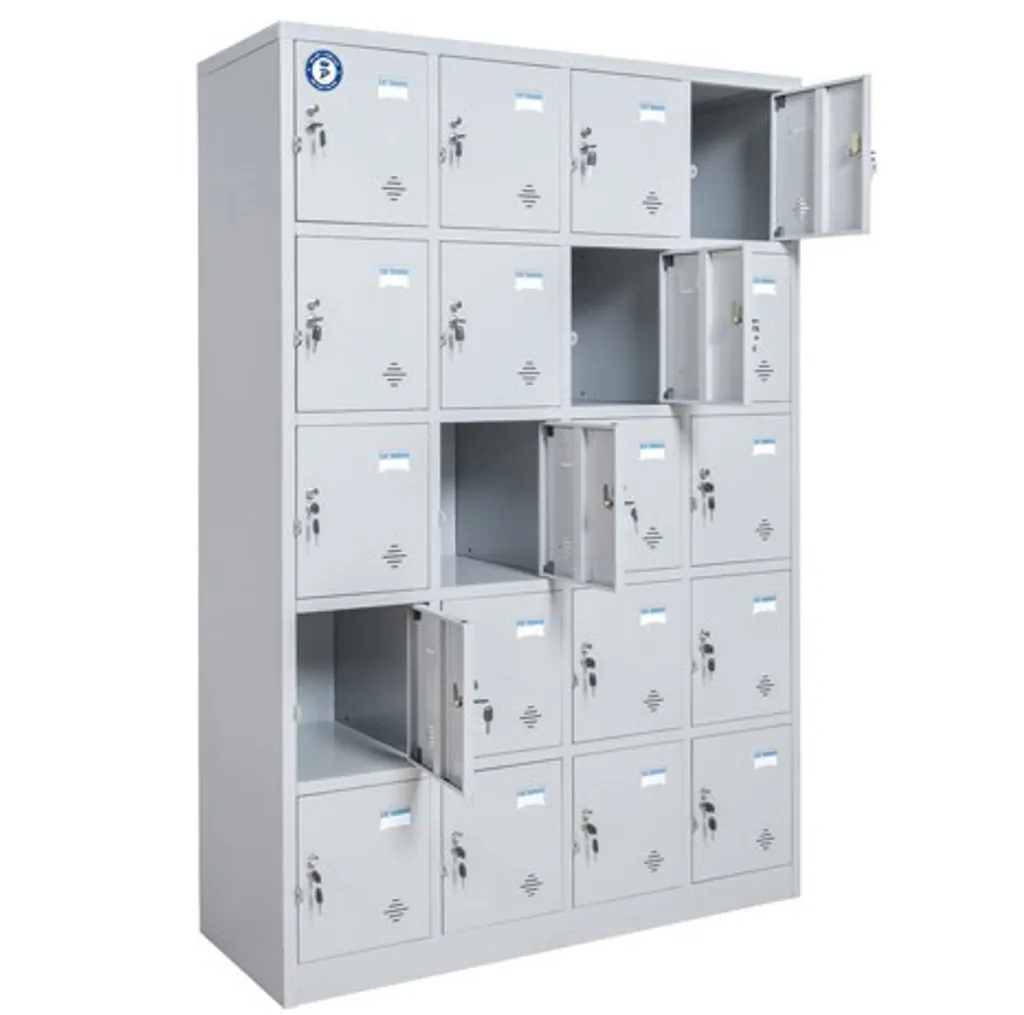 Tủ locker 20 ngăn bền chắc, phù hợp văn phòng lớn