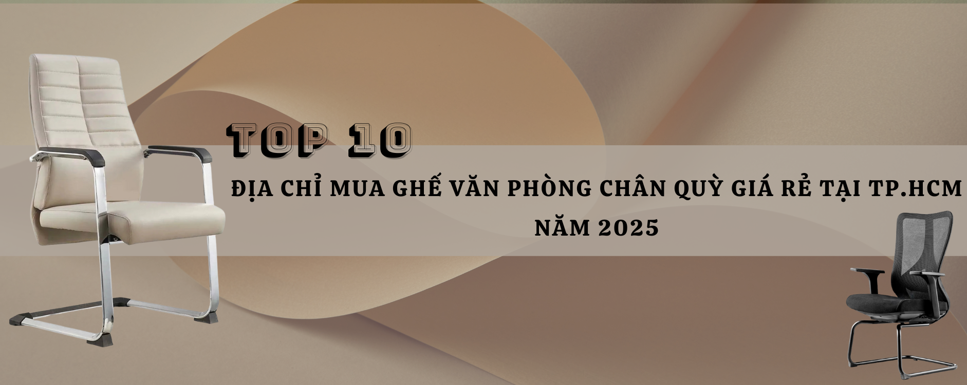 Top 10 Địa chỉ mua ghế văn phòng chân quỳ giá rẻ tại TP.HCM năm 2025