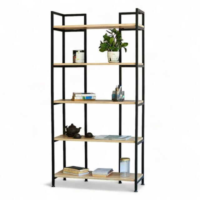 ke-sach-khung-sat-5-tang-80x32x160cm-go-plywood-1