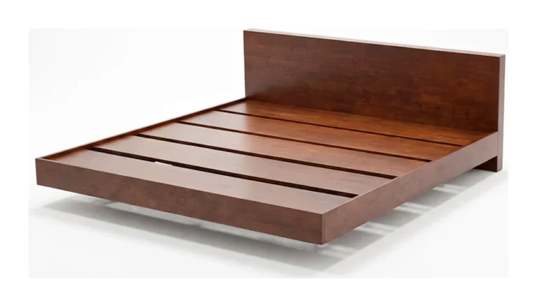 Tekkashop Giường Ngủ Hiện Đại Khung Sắt Lắp Ráp 1200x2000mm Gỗ Cao Su