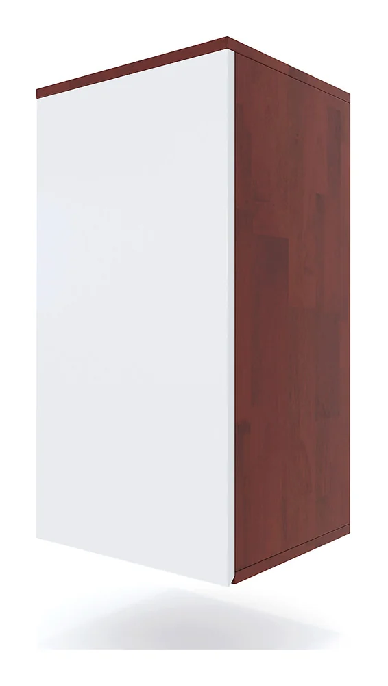 Tekkashop Module Tủ Bếp Trên 1 Cửa Mở 400mm Gỗ Cao Su Cửa MDF